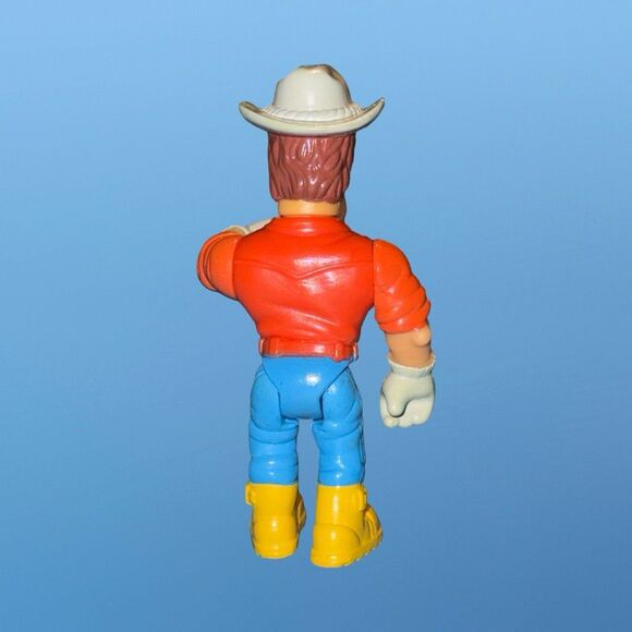 Vintage Cowboy Farmer Action Figure 3.5” A20 - Picture 4 of 7